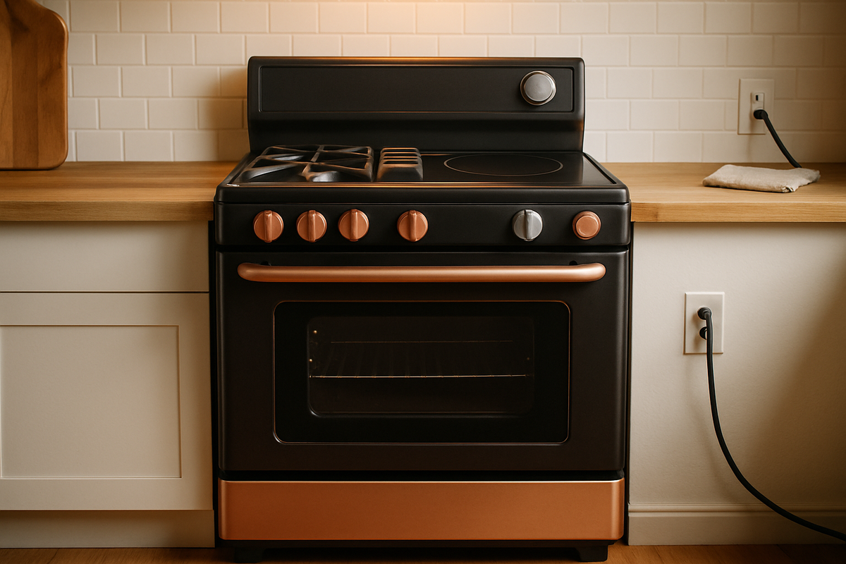 Cocina eléctrica con batería de <strong>Copper</strong>