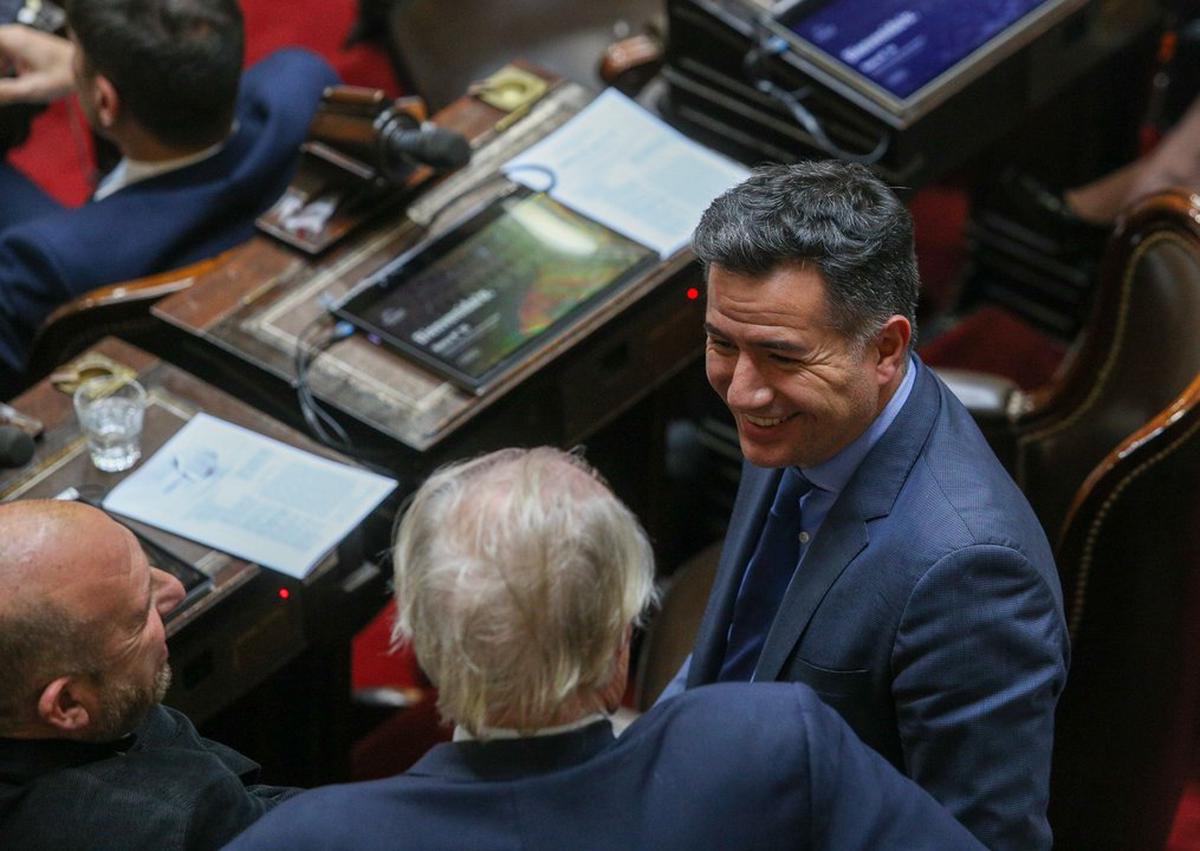 Gabriel Bornoroni, jefe del bloque LLA en Diputados