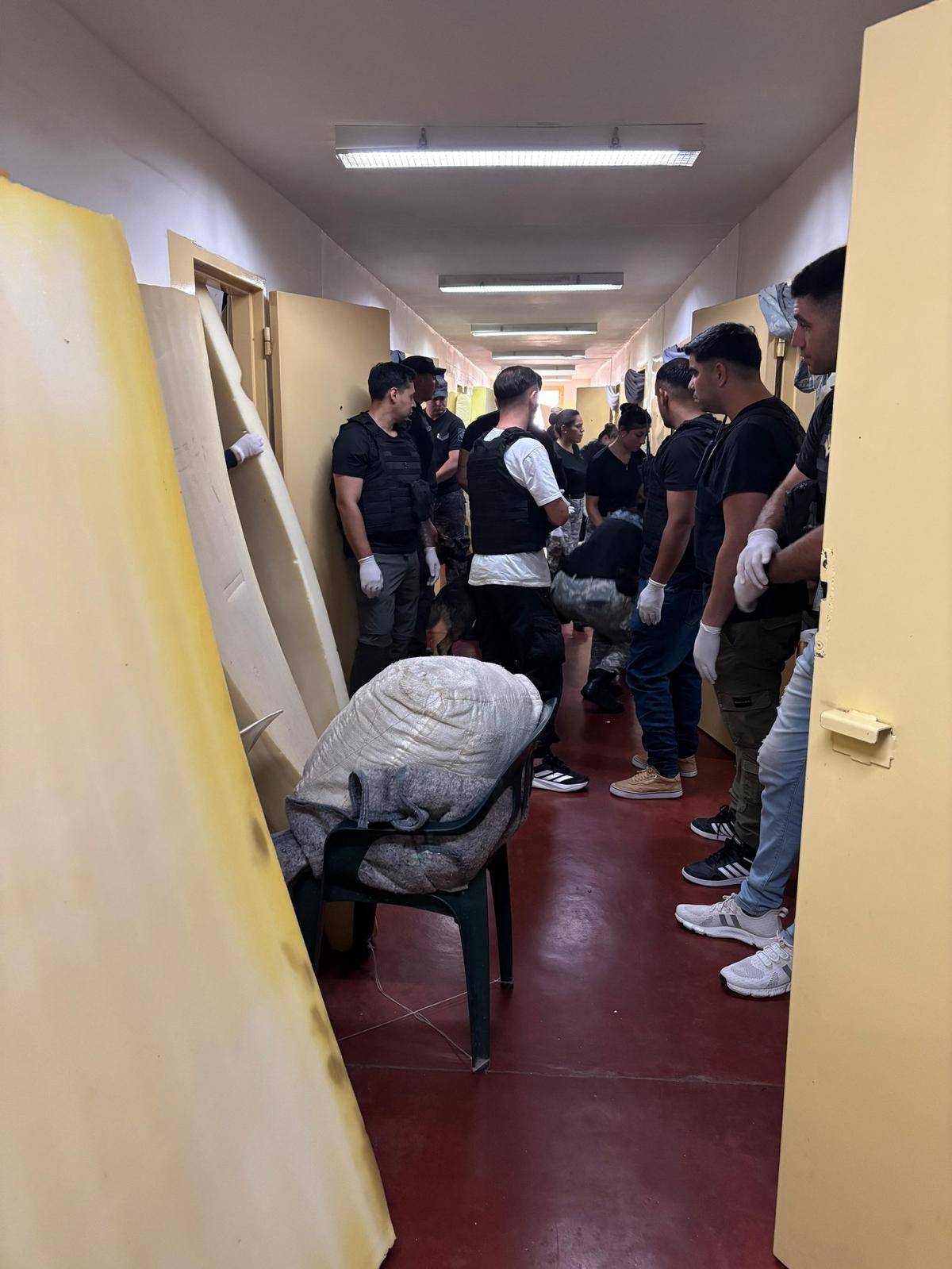 Allanamiento en penitenciaria de Villa María