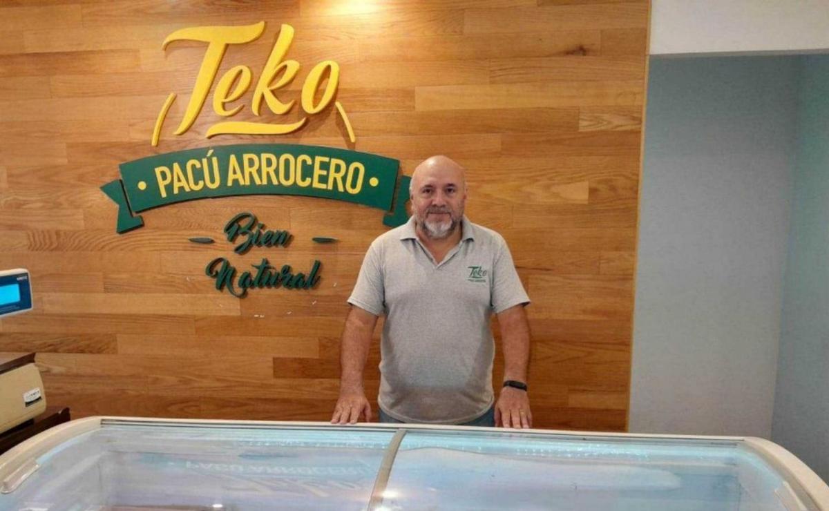 Pacú Teko, la empresa de producción familiar que exporta.