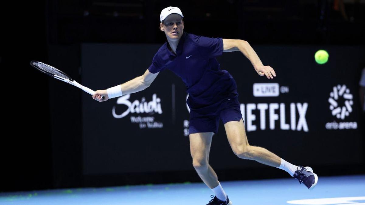 Jannick Sinner se quedó con el torneo de exhibición.