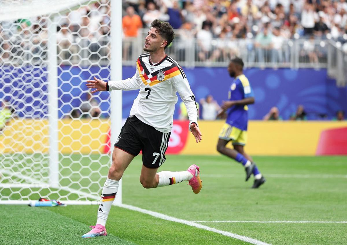Alemania debutó con una aplastante goleada 7-1 ante Curazao.
