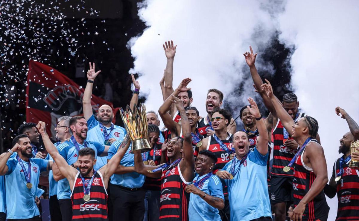 FOTO: Flamengo se quedó con la Champions League tras ganarle a Boca. (Foto: FIBA)