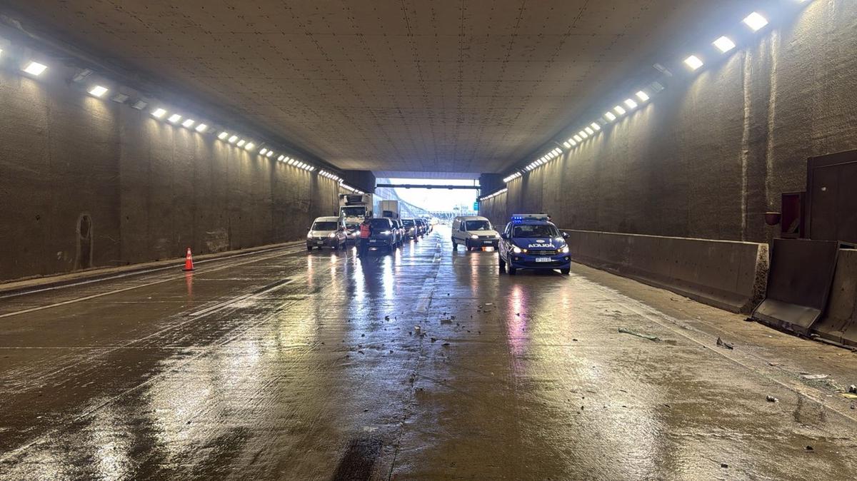 El choque en cadena ocurrió en la Circunvalación.