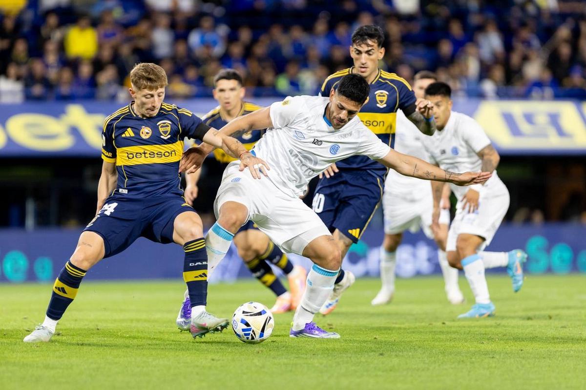 Belgrano le ganó a Boca en La Bombonera. (Foto: CAB)