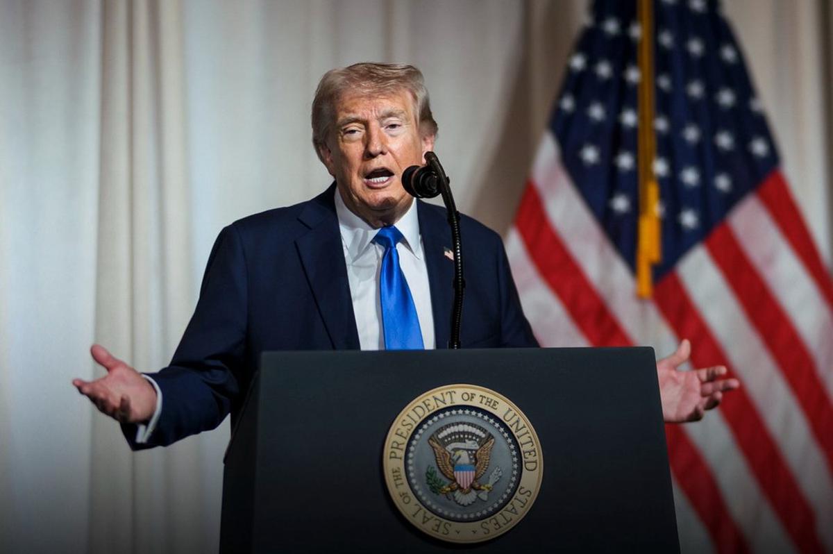 El presidente de Estados Unidos, Donald Trump.