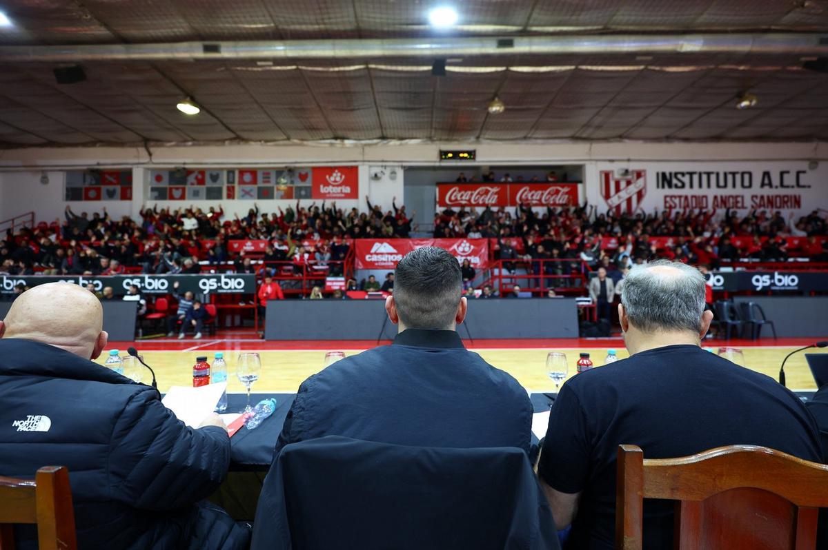 Juan Manuel Cavagliatto presentó el balance 2025-2026 de Instituto. (Prensa IACC)