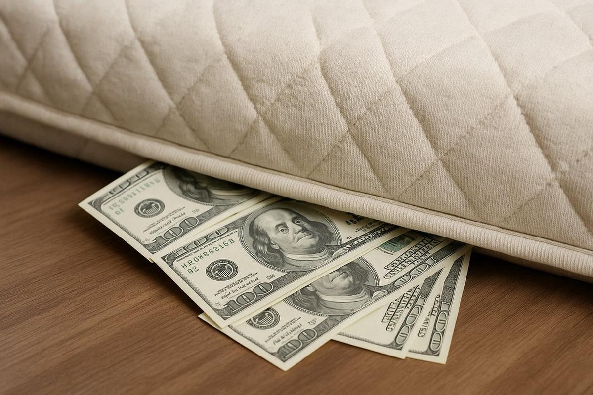 Los argentinos tienen más de USD 250.000 millones en el colchón.