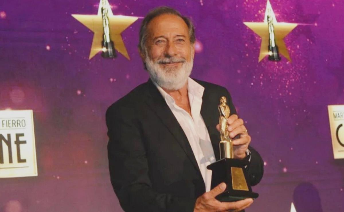 FOTO: Francella se llevó el Martín Fierro de Oro.