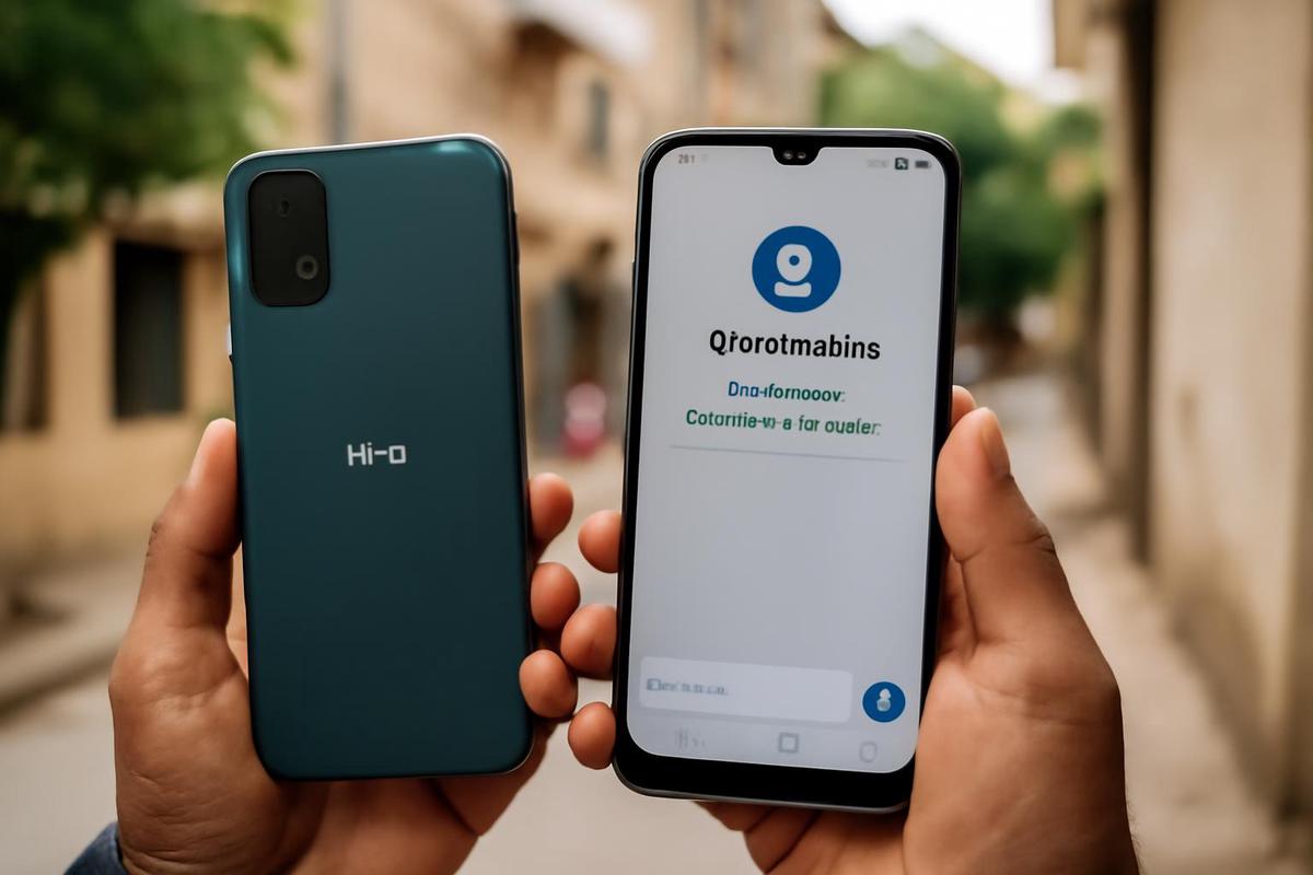 HMD Vibe 2 5G con chatbot Indus