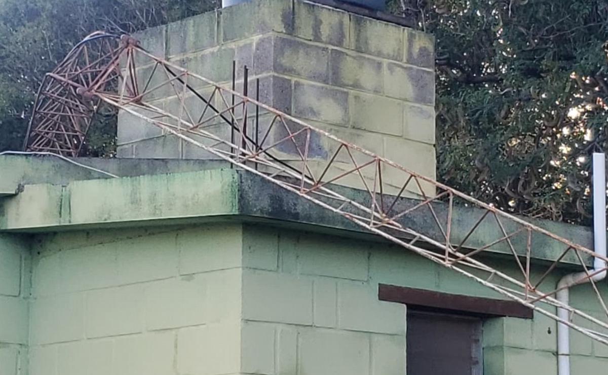 Daños por el temporal en Cañada de Río Pinto.