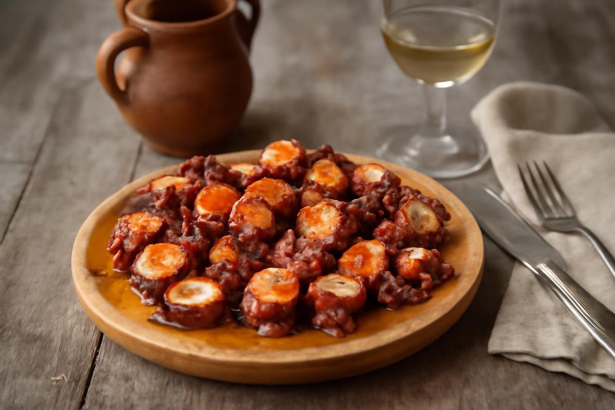 Pulpo a feira, un clásico de la cocina gallega