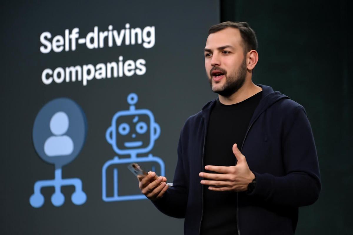 El CEO de Replit, Amjad Masad, en TechCrunch Disrupt