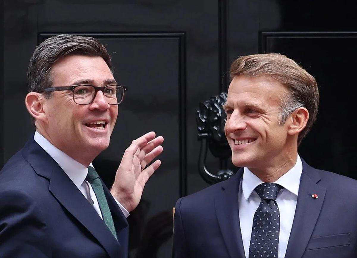 Reunión Burnham-Macron