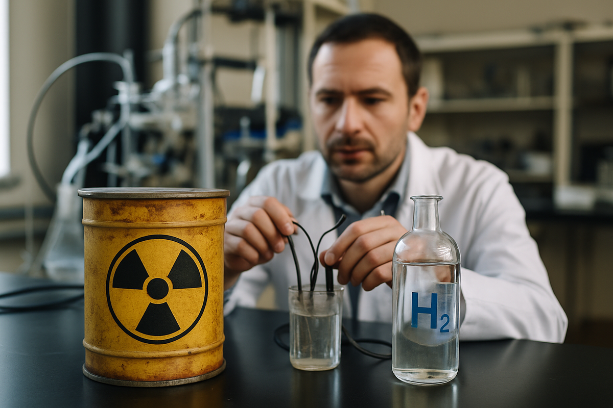 Investigación revela cómo los residuos nucleares pueden impulsar la energía limpia