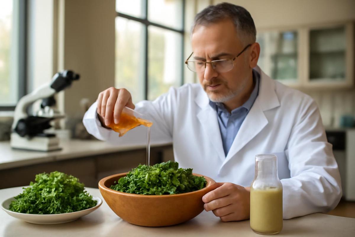 El aceite potencia los nutrientes del kale