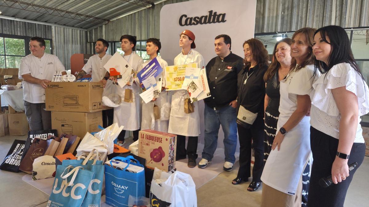 El “Chori Cordobés” se consagró en la 16° edición del Concurso Casalta Cocina