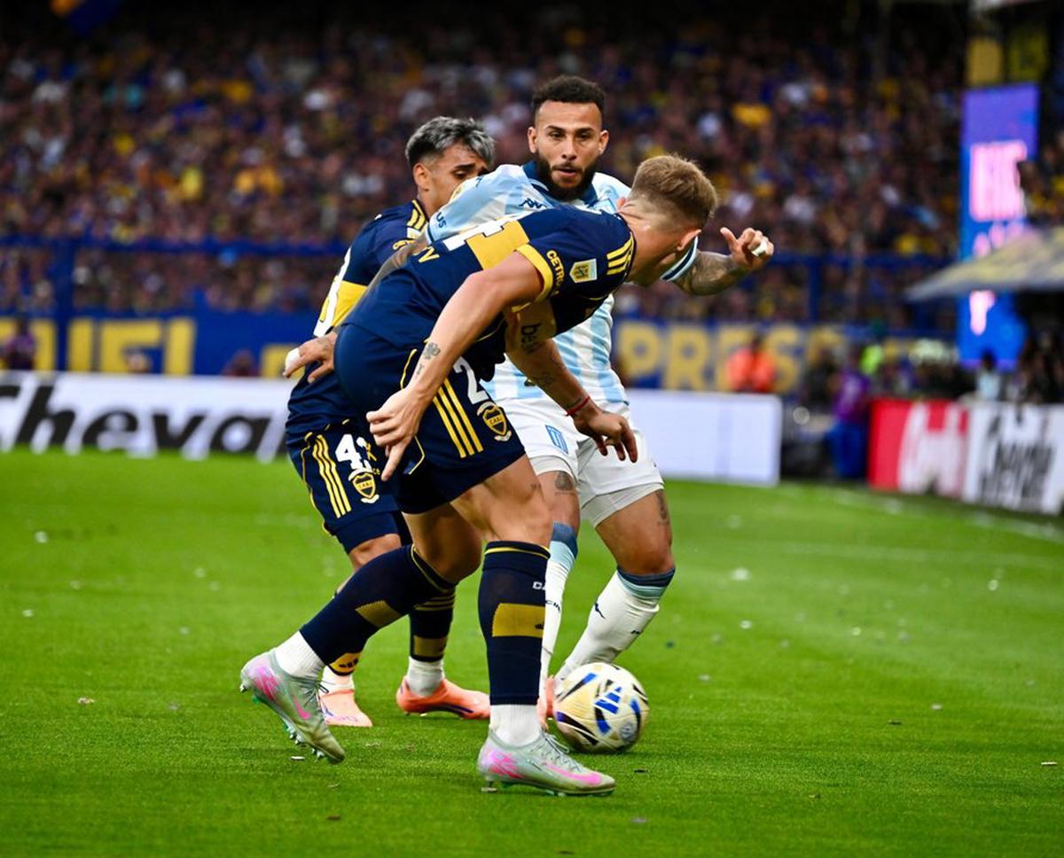 Juan Barinaga, lateral derecho de Boca, recalará en Racing.