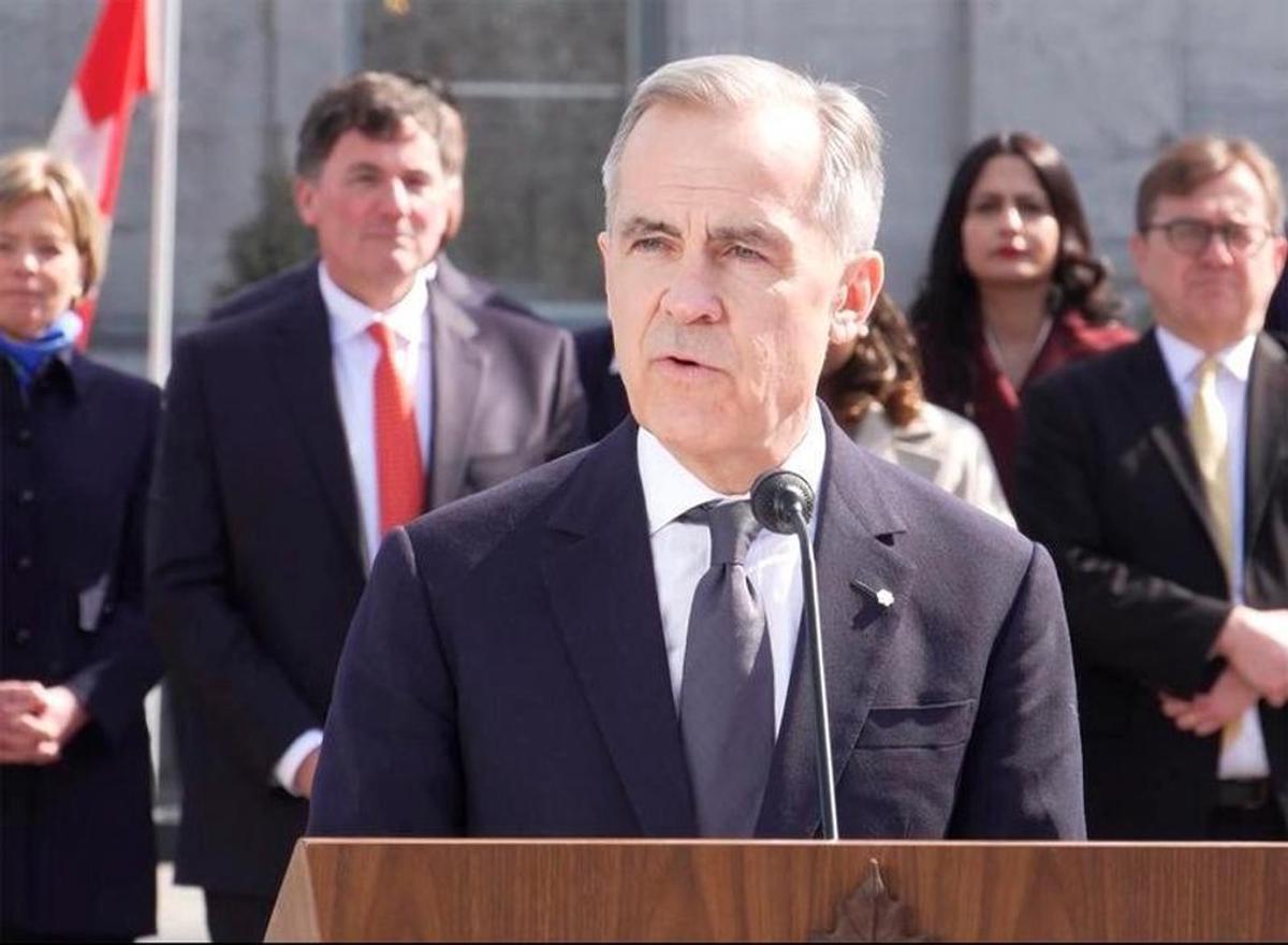 El primer ministro de Canadá, Mark Carney.