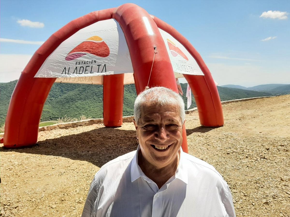 FOTO: El presidente de la Sociedad del Estado Complejo Teleférico Salta, Ángel Causarano. 