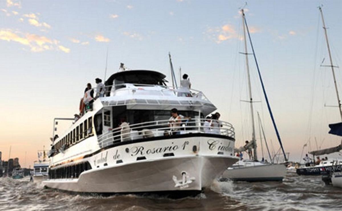 Archivo.- El barco Ciudad de Rosario volverá a navegar desde La Fluvial. 