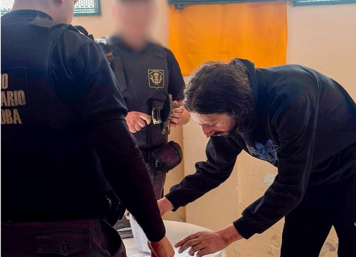 Pablo Laurta ya ingresó a la cárcel de Cruz del Eje.