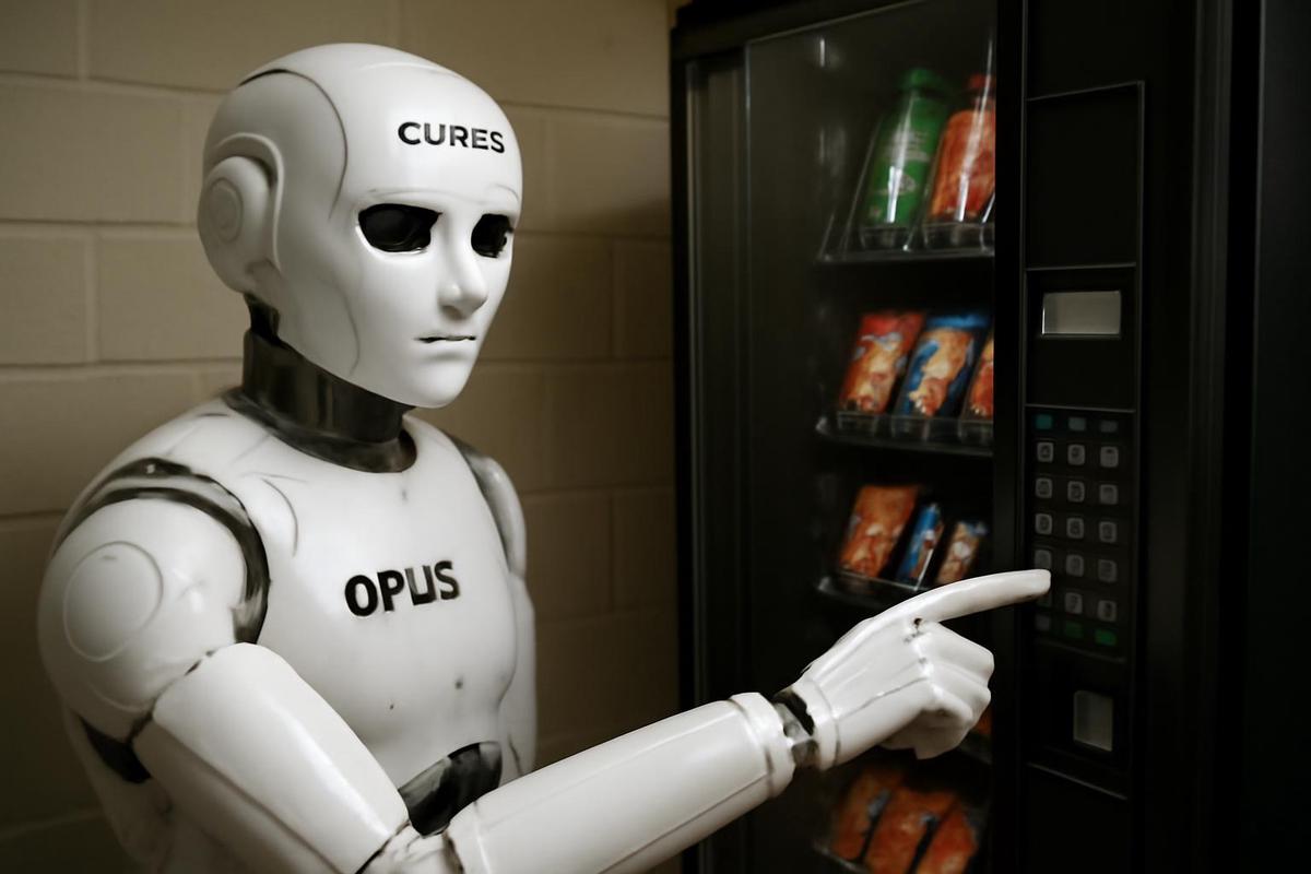 Simulación de máquina expendedora de Andon Labs