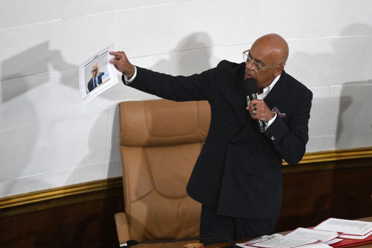 Jorge Rodríguez. Foto: Agencia NA (Xinhua/Marcos Salgado)