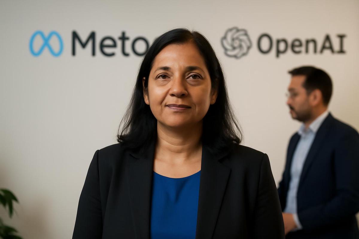 Una ejecutiva de Meta se une a OpenAI en medio de crecientes críticas en India