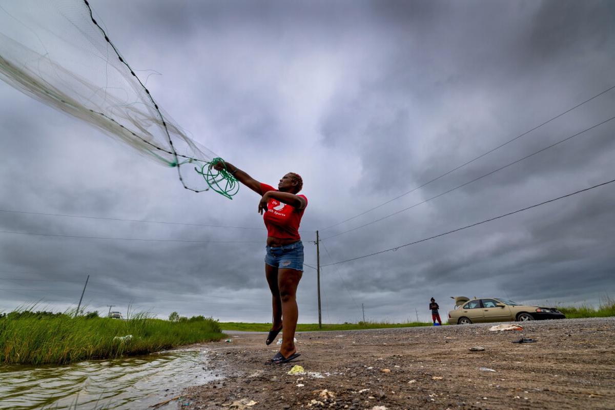 La tormenta tropical Bertha avanza hacia Texas tras tocar tierra en Luisiana