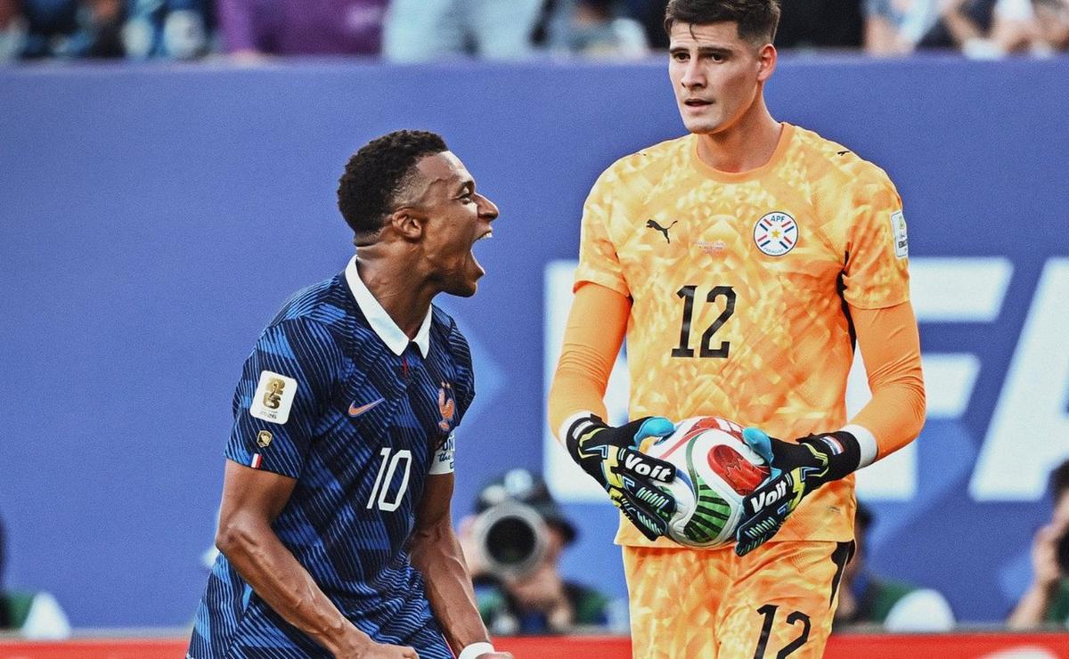 Mbappé ninguneó a Orlando Gill tras el triunfo. (Foto: @demarkesports)