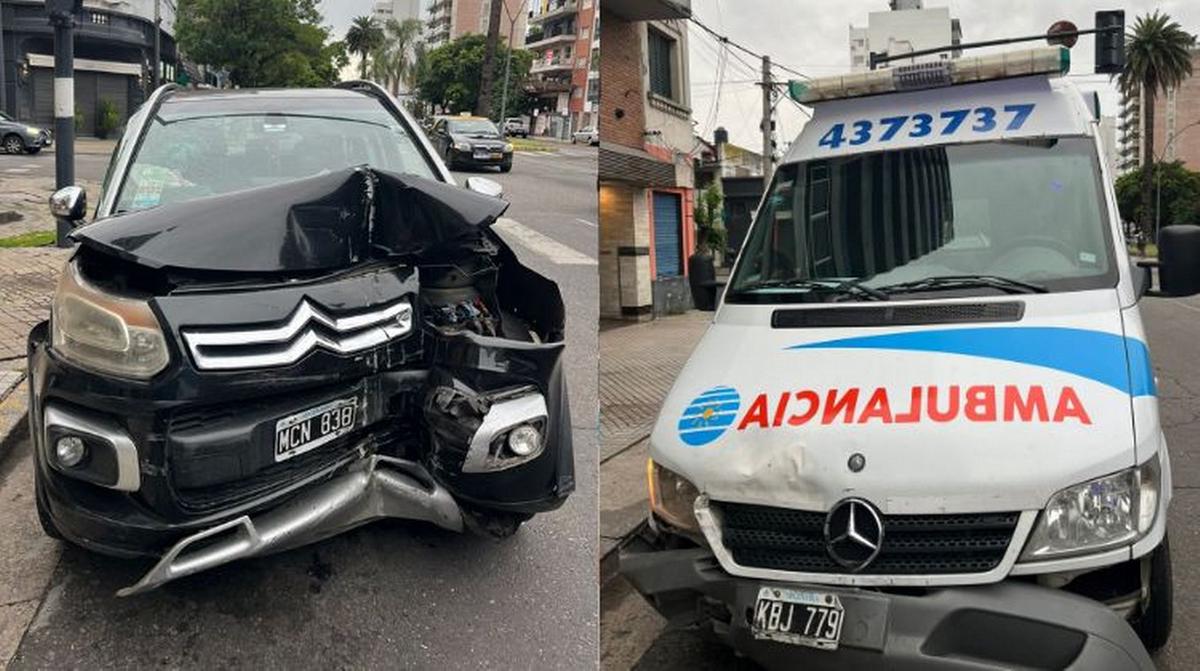 Imágenes del siniestro vial.