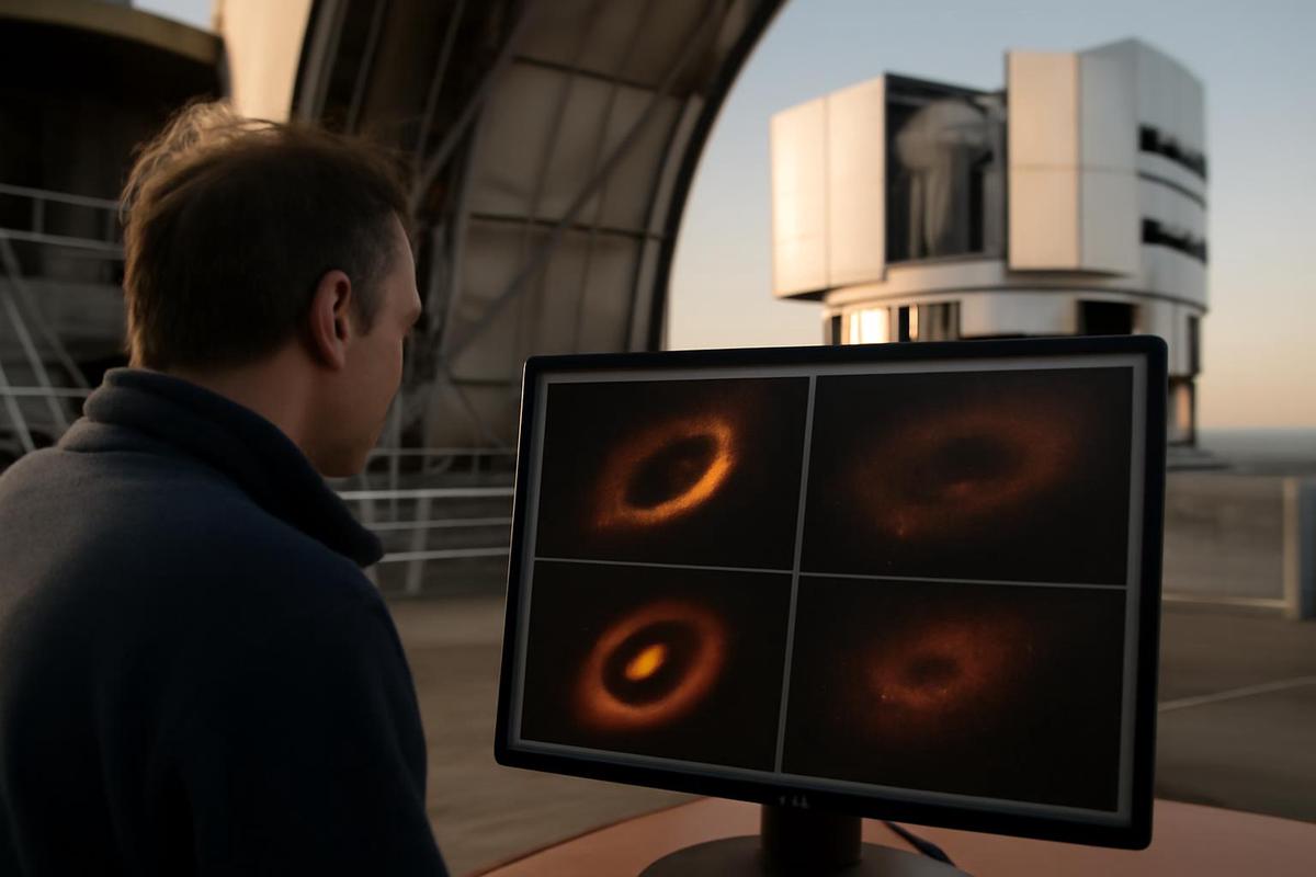 Imágenes de SPHERE revelan la formación de nuevos planetas