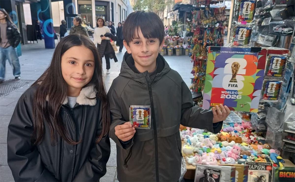 La fiebre por las figuritas del Mundial no para en Rosario.