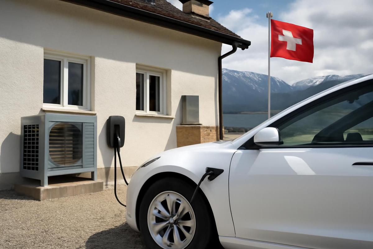 Los autos eléctricos y bombas de calor, claves para la estrategia energética suiza