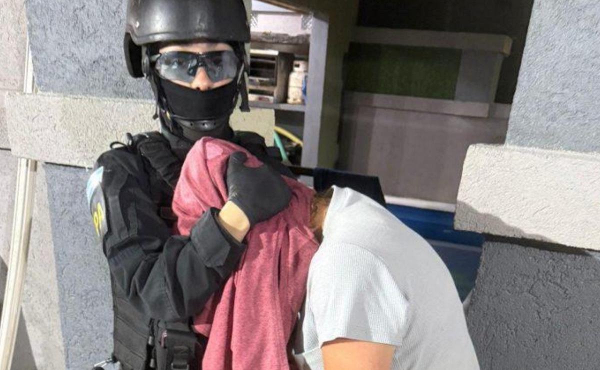 Los detenidos por la FPA en Alta Gracia.