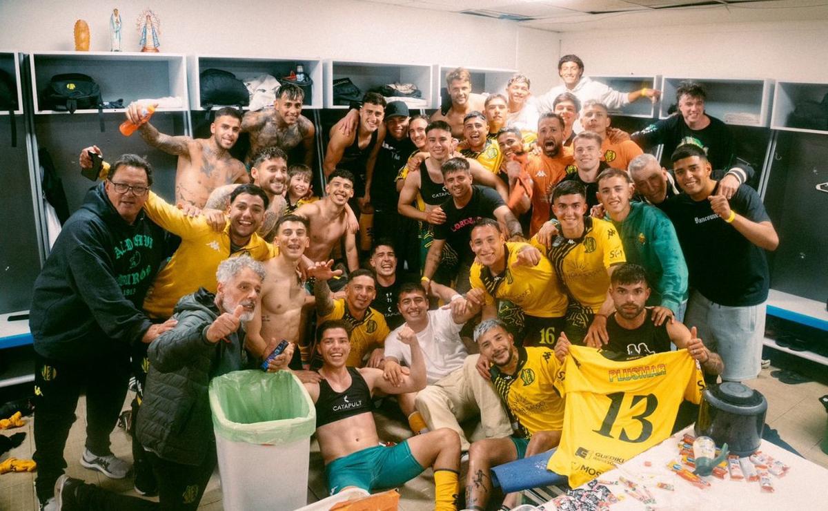 FOTO: Aldosivi ganó y se metió en la final por el ascenso. (Foto:Prensa Aldosivi)