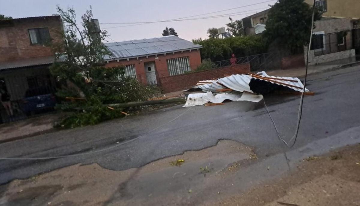 FOTO: San Luis enfrenta daños severos por vientos de más de 120 kilómetros por hora