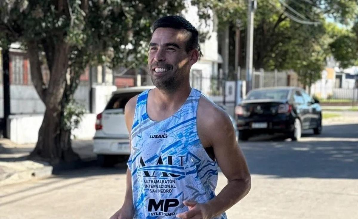 Nicolás Navarro se prepara para una ultramaratón en Grecia