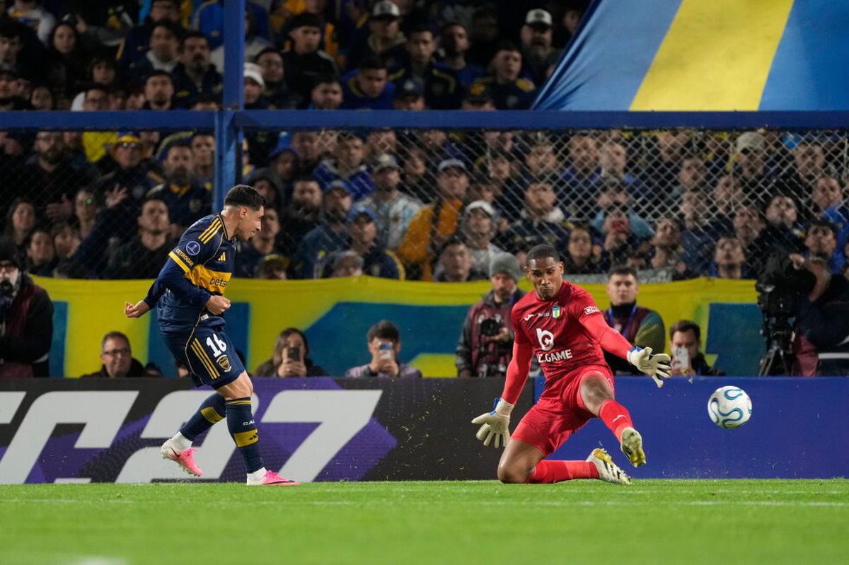 Con asistencia de Paredes, Boca Juniors toma ventaja 1-0 ante O