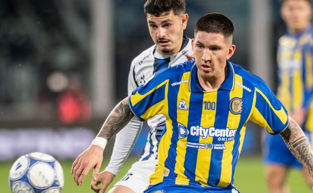 Franco Ibarra, jugador de Rosario Central.