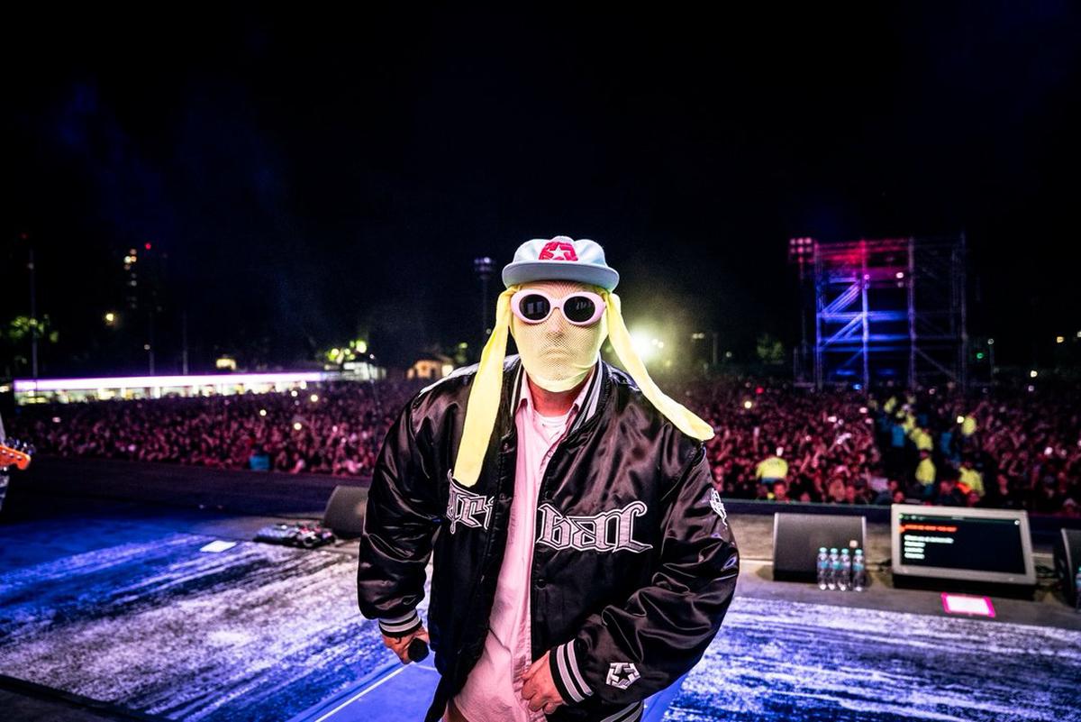 Limp Bizkit se presentó en el Parque Sarmiento.