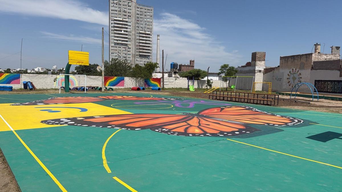 FOTO: El nuevo playground de Villa Páez