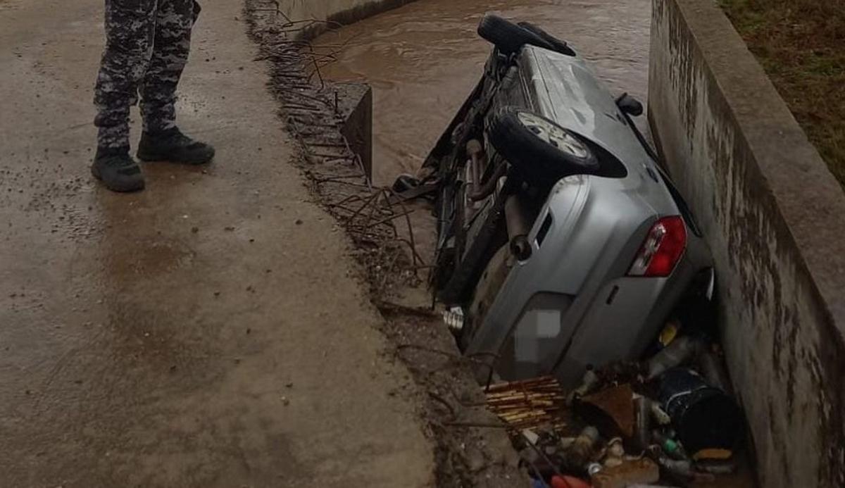 El vehículo perdió el control en la variante Juárez Celman.
