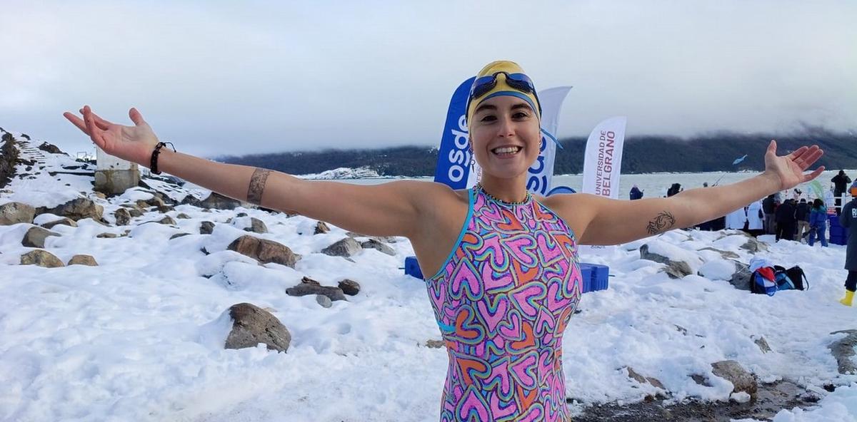 La Winter Swimming World Cup 2026 reúne a nadadores en el glaciar Perito Moreno con temperaturas extremas