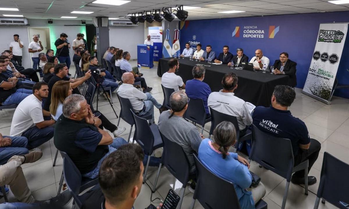 Conferencia presentación del Rally Cordobés 2026 en el 'Kempes'