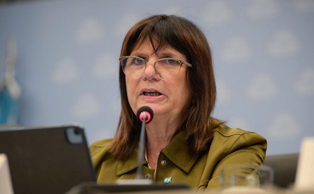 Patricia Bullrich, senadora nacional y exministra de Seguridad de la Nación.