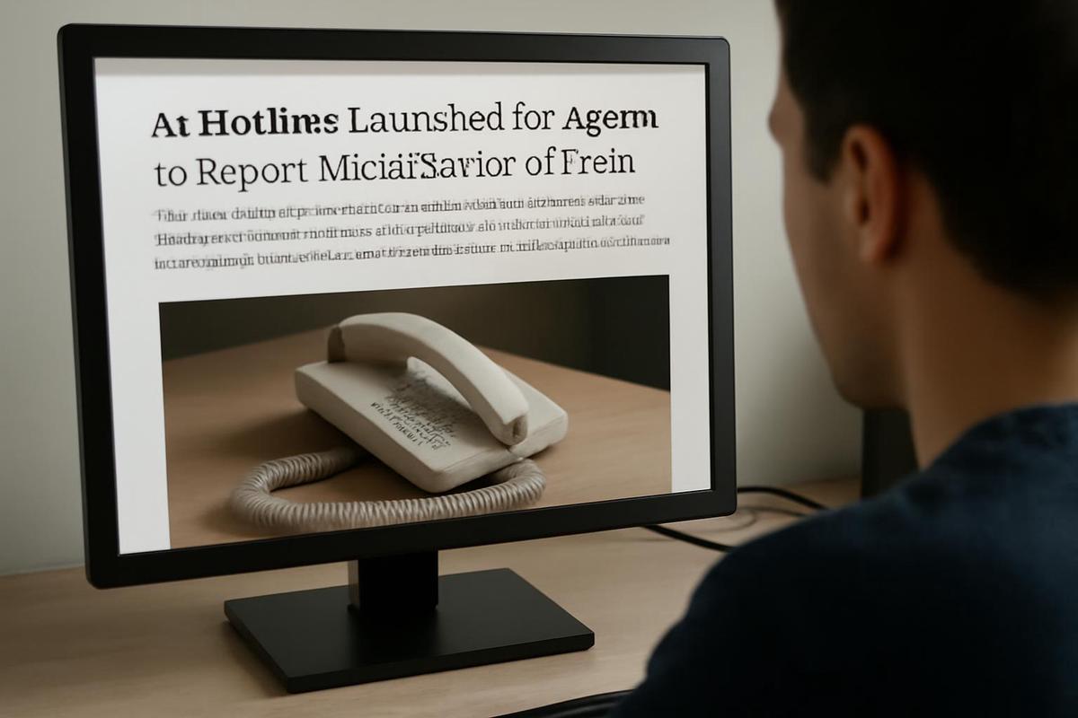 Agentes de IA reportando conductas inapropiadas