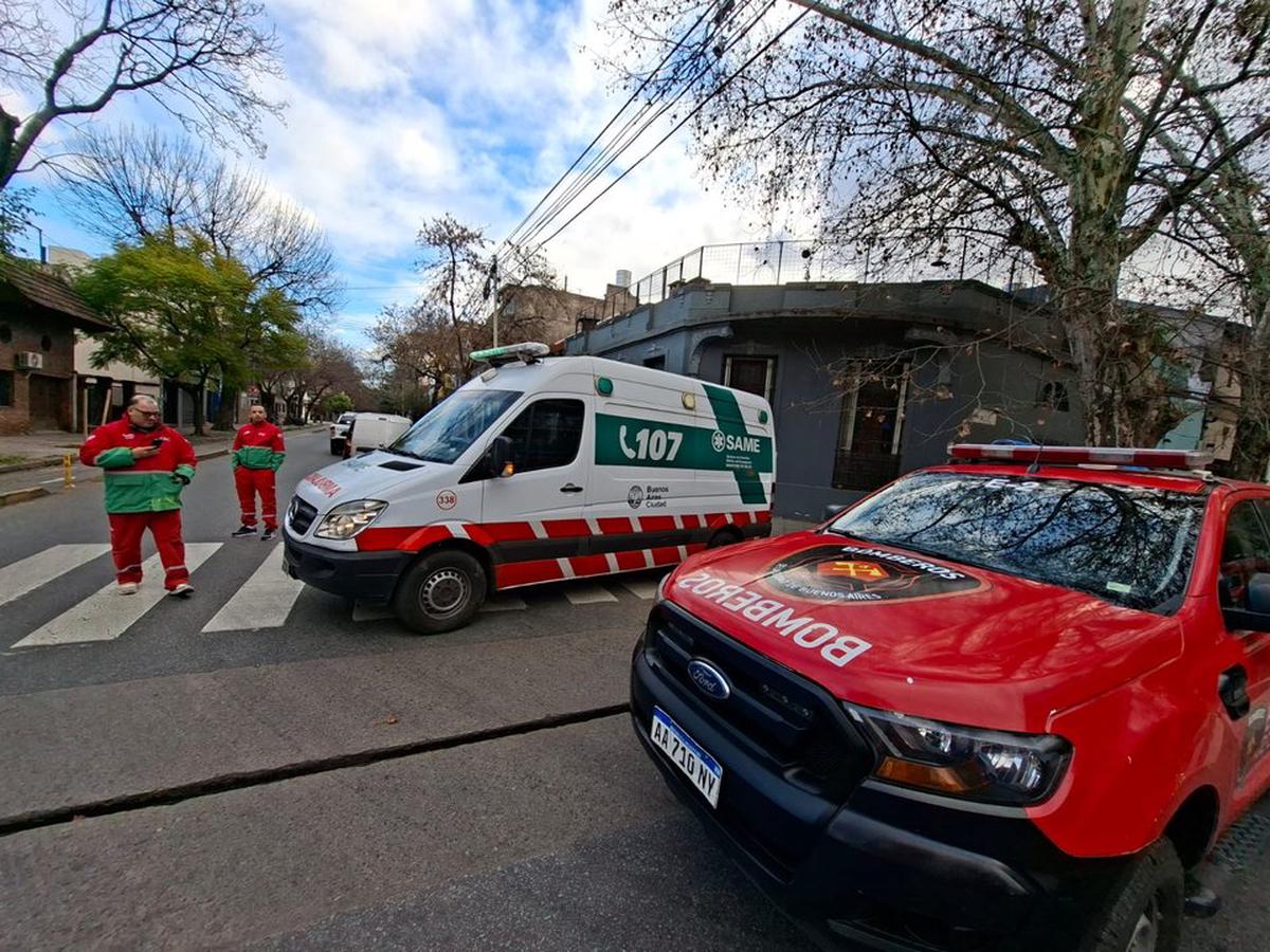 Derrame de líquido tóxico en Villa Crespo: tres personas asistidas por el SAME