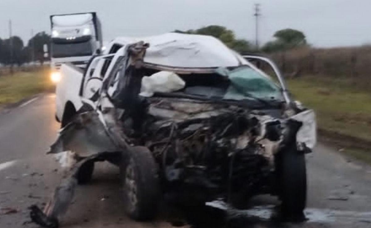 FOTO: Una de las tantas tragedias que hubo en la ruta 33.